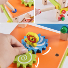 Montessori építőkészlet gyerekeknek