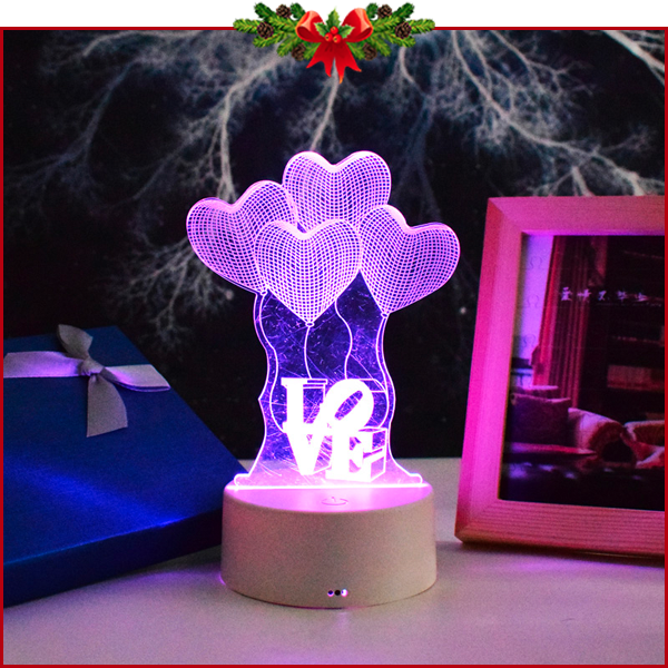 3D LOVE lámpa