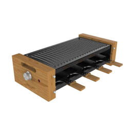 Cecotec Cheese&Grill 8200 Wood Black Raclette grill 1200W