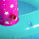 Felfújható gyermek medence csúszdával - Unikornis