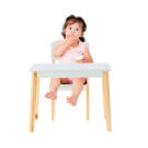 Gyermek asztal 2 székkel - Fehér