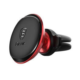 Baseus Air Vent mágneses autós telefon tartó (piros)
