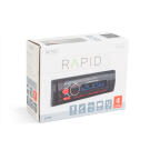 Fejegység Rapid MP3 lejátszó- 1 DIN - 4 x 50 W - BT - MP3 - AUX - SD - USB