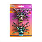 Halloween-i dekoráció szett - pók - irizáló színnel - 2 db/csomag