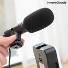 Vlogger készlet lámpával, mikrofonnal és távirányítóval