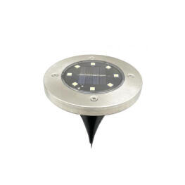 Kör alakú LED-es szolár lámpa készlet 11,5x11,5x2,3 cm (4 db)