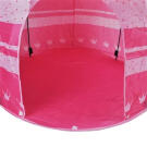 Kerek játszósátor gyerekeknek - 135x105 cm - Rózsaszín