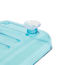 Tapadókorongos szappantartó - 13x10x3 cm - Kék