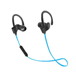 Bluetooth fülhallgató sportoláshoz - Esperanza EH188B - Fekete, Kék