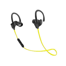 Bluetooth fülhallgató sportoláshoz - Esperanza EH188Y - Fekete, Sárga