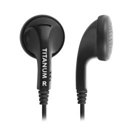 Fülhallgató - Titanum TH108K - Fekete