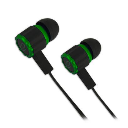 Gaming fülhallgató mikrofonnal - Esperanza Viper EGH201G - Fekete, Zöld