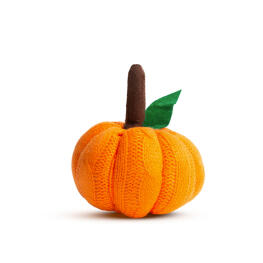 Halloween-i tök dekoráció - narancssárga - 10 x 10 x 13 cm