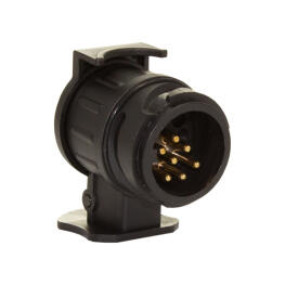 Utánfutó csatlakozó adapter - 7 13 pólusú - 12 24V