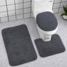 Fürdőszobai szőnyeg készlet - Sötétszürke
