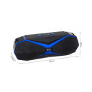 Izoxis Bluetooth FM hangszóró - Fekete, kék