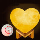 Szív alakú Hold lámpa