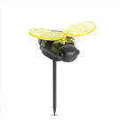 Leszúrható szolár lámpa - méhecske - 8 x 6,5 x 14 cm - Fehér LED