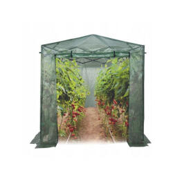 Összehajtható kerti fóliasátor táskával - 2 x 1,37 x 2,34 m