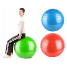 Fitness labda masszázsfelülettel, pumpával - 75 cm