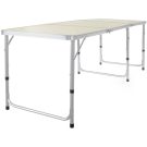 Összecsukható asztal - 180 x 60 cm - Krém