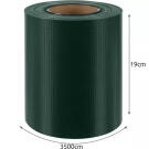 PVC kerítésszalag - 19 cm x 35 m - 450g/m2 - Zöld